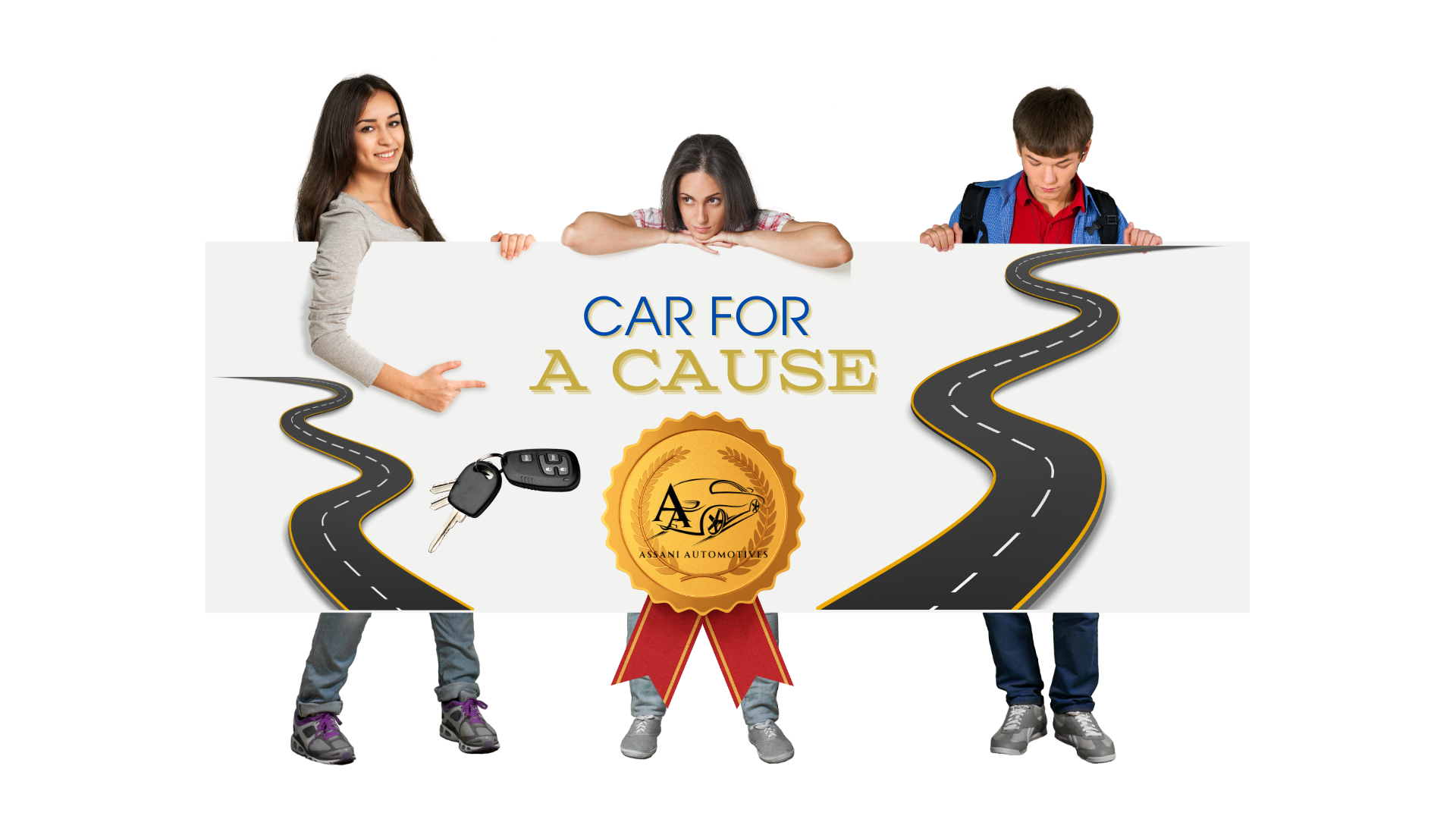 Car for cause banner
